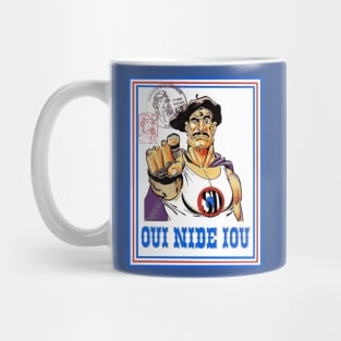 oui nide iou Mug